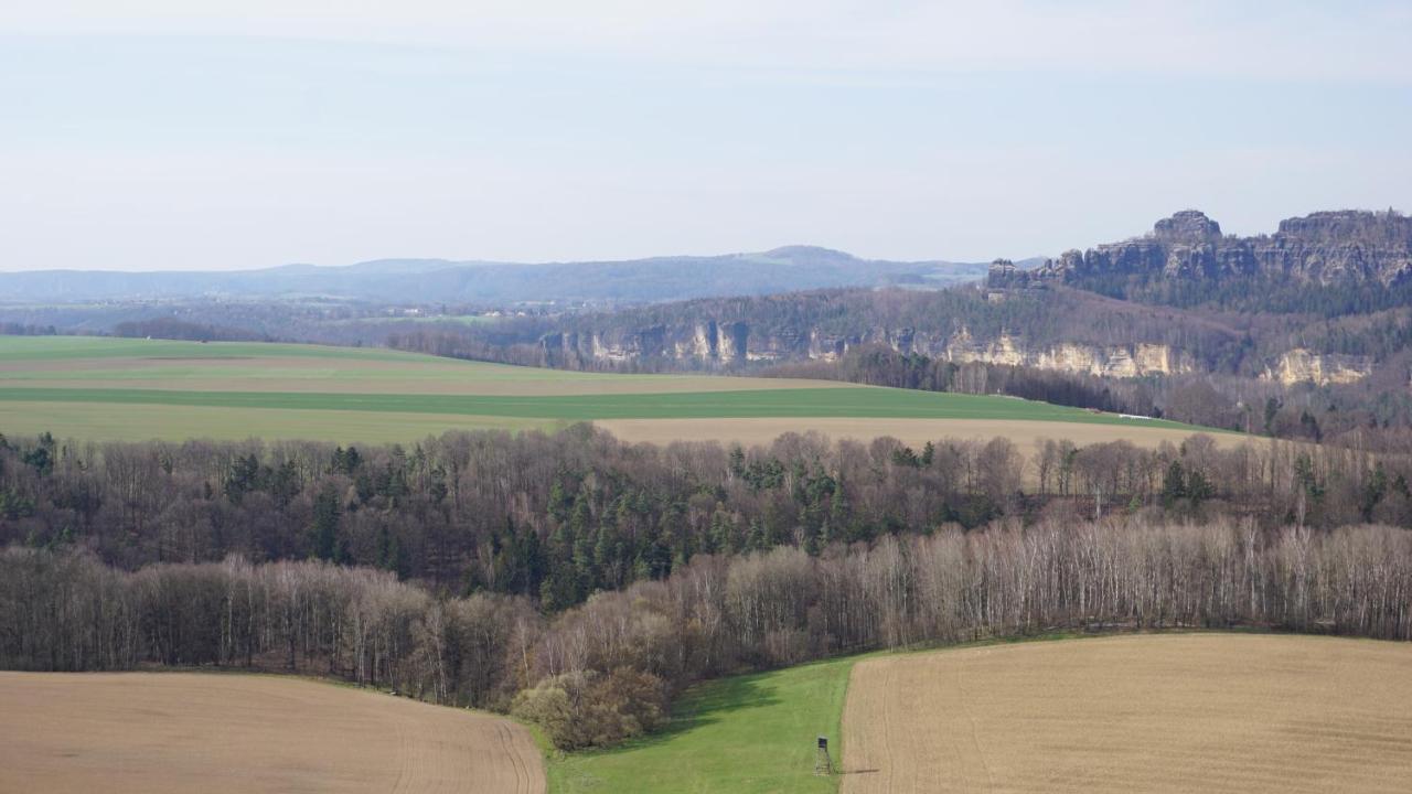 Ferienwohnung Berger Reinhardtsdorf-Schona Esterno foto