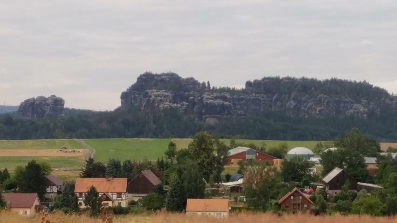 Ferienwohnung Berger Reinhardtsdorf-Schona Esterno foto