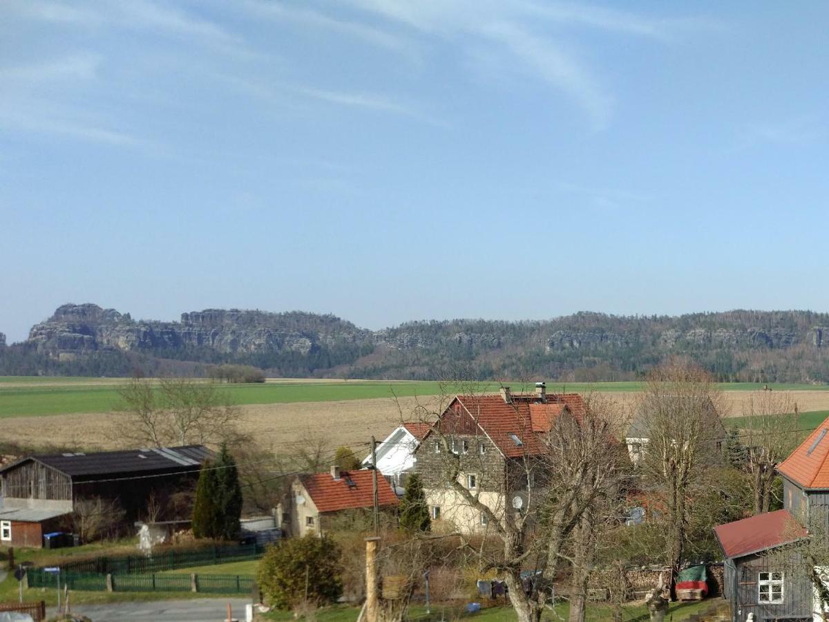 Ferienwohnung Berger Reinhardtsdorf-Schona Esterno foto